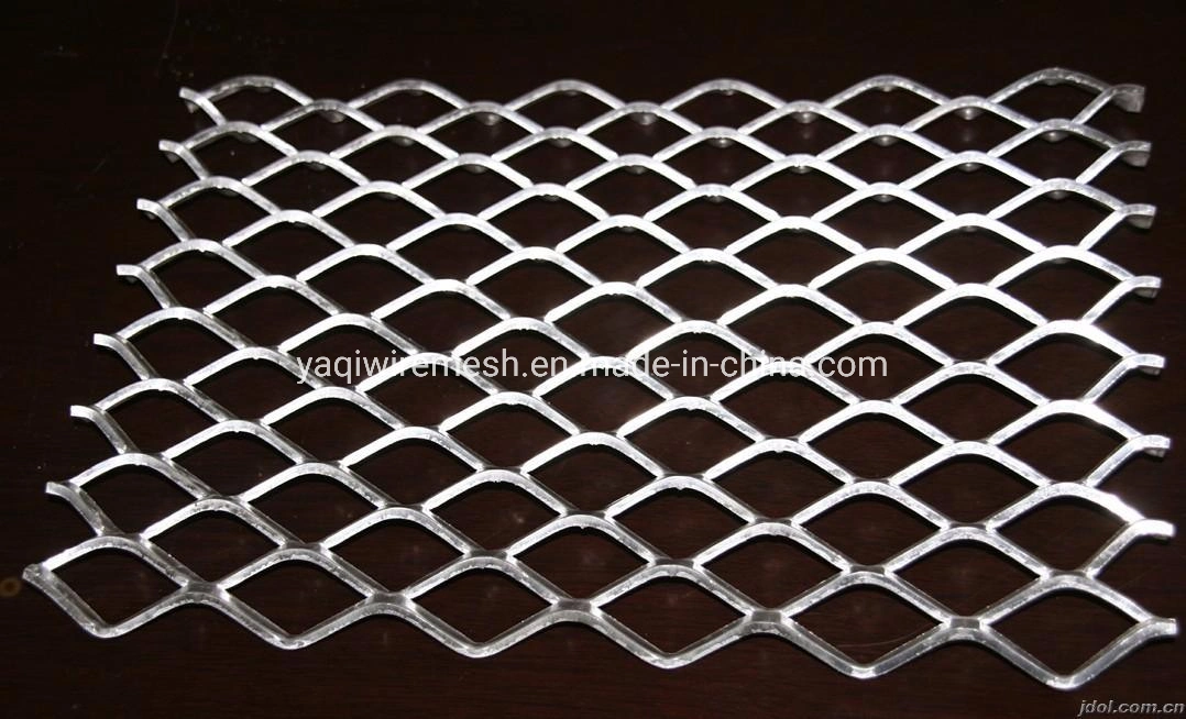 2.7mm Thick Galvanized Steel Iron Expanded Metal Mesh Diamond Hole