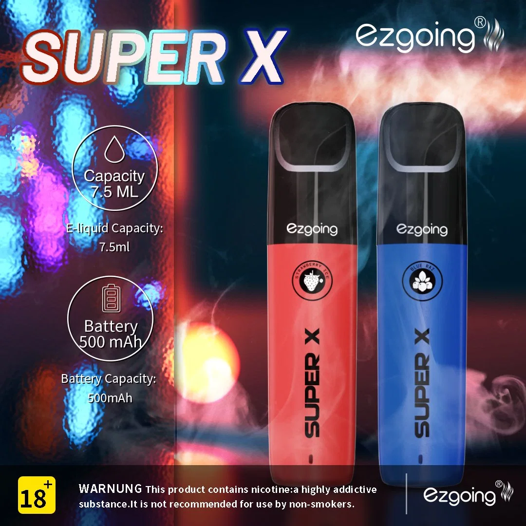 Оптовая цена Ezgoing2800 puffs E Cigar Disposable 7,5 мл 2% никотина