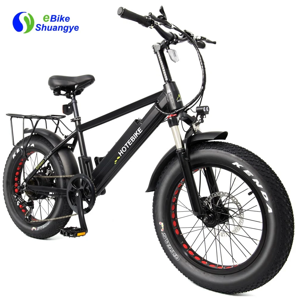 20 Inch 21 Gears 36V Mountian Fat Tire Bicycle 48V 500W/750W