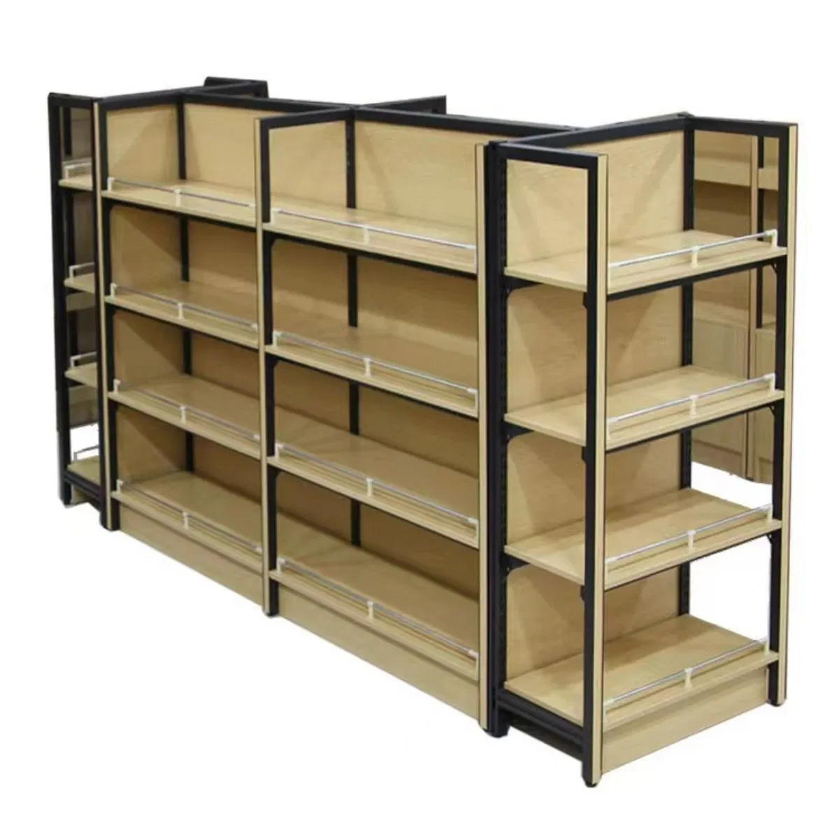 Factory Directly Sales Double Side Shelf Used Super Shop Display Rack Shelving