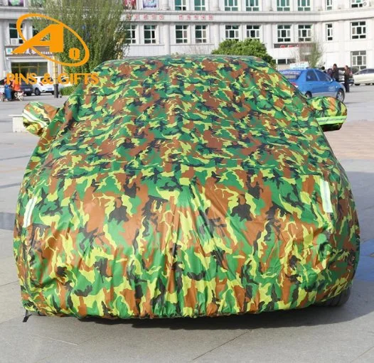 Wholesale/Supplier Outdoor Windproof Waterproof Magnetic Half Car Cover Sunshade Protector Car Windshield Snow Ice Cover with Rear Mirror