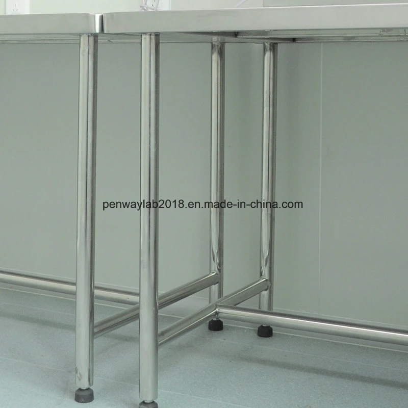 All 304 Stainless Steel Structure Lab Bench Furniture