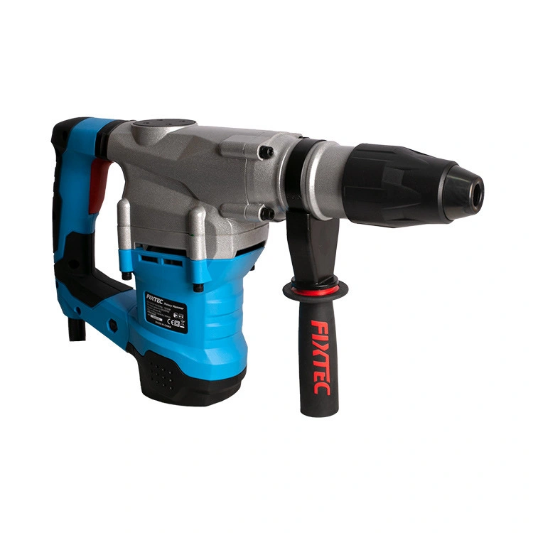 Fixtec Power Tools 60mm 110-240V 1600W Power Hammer Rotary Drilling Machine Portable Electric SDS Max Rotary Hammer