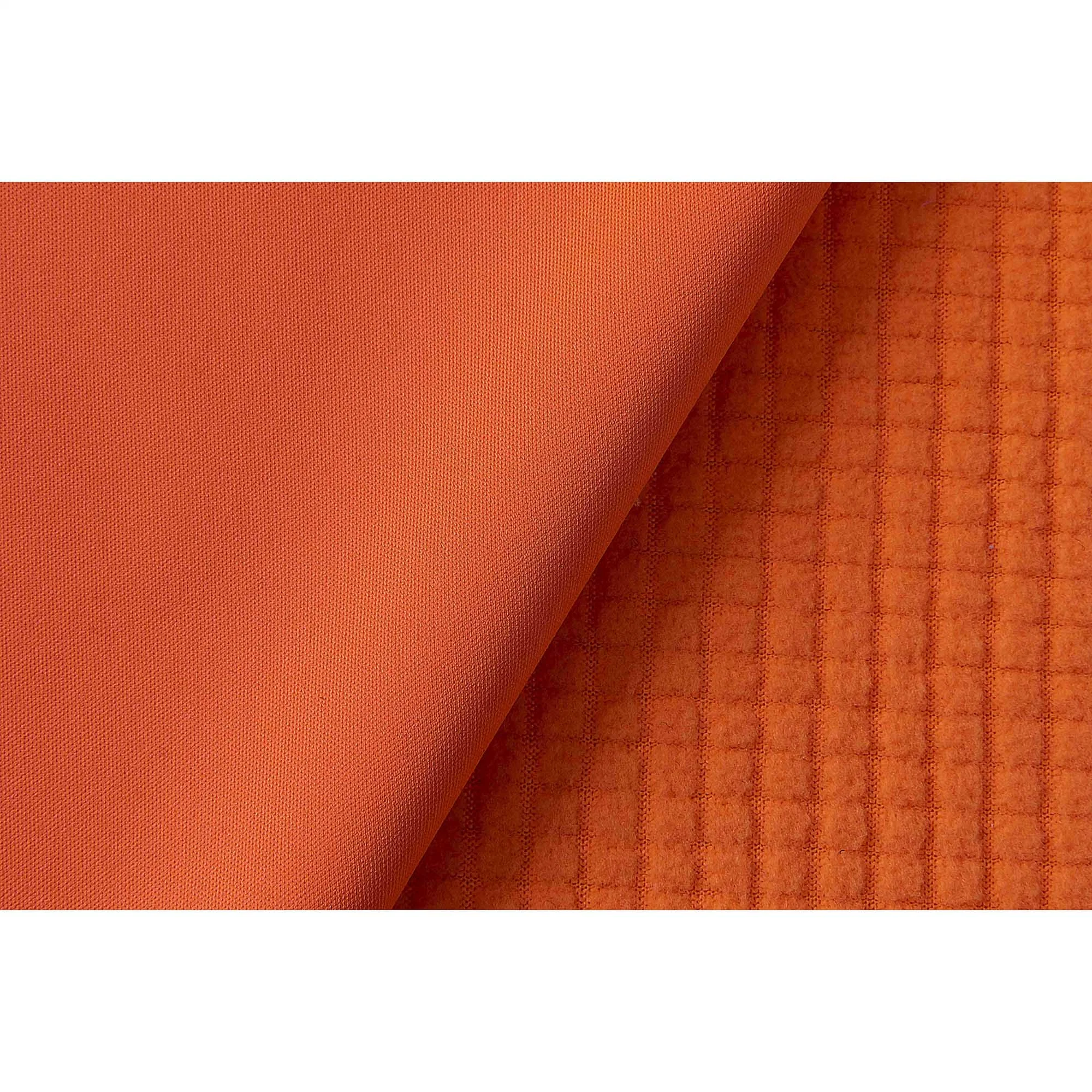50d Polyester Knitting Fabric Bonded with Jacquard Fleece TPU Membrane, 3-Layer Waterproof Fabric