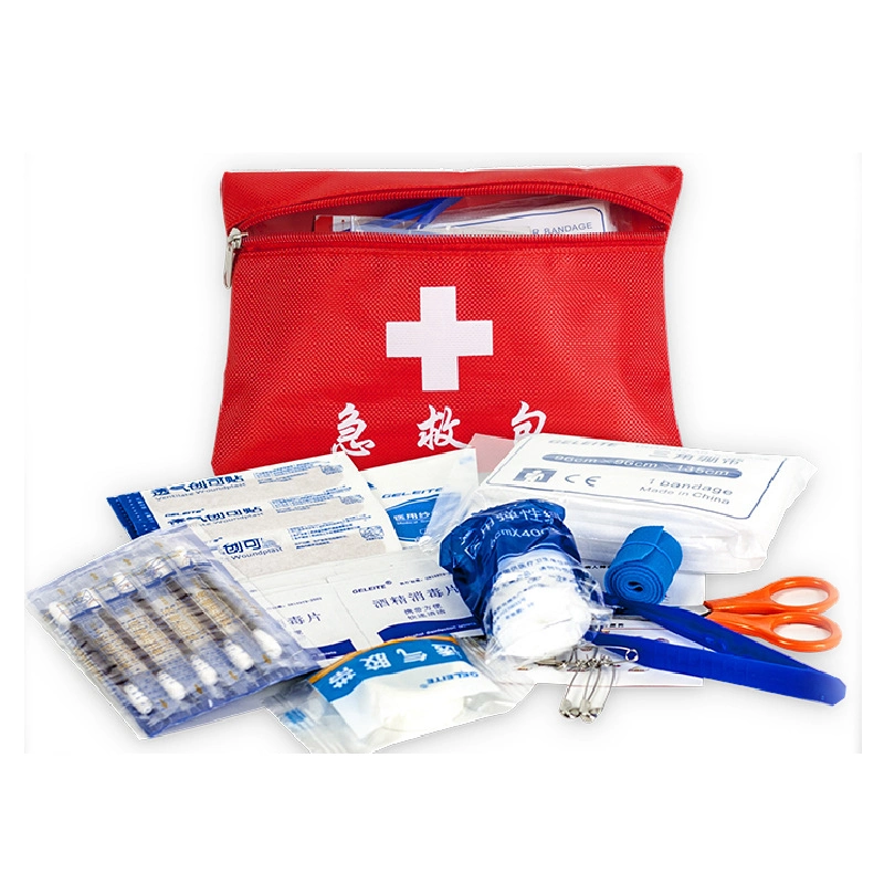 High Quality 12-Piece Set 39 Components Emergency Family Outdoor First Aid Kit