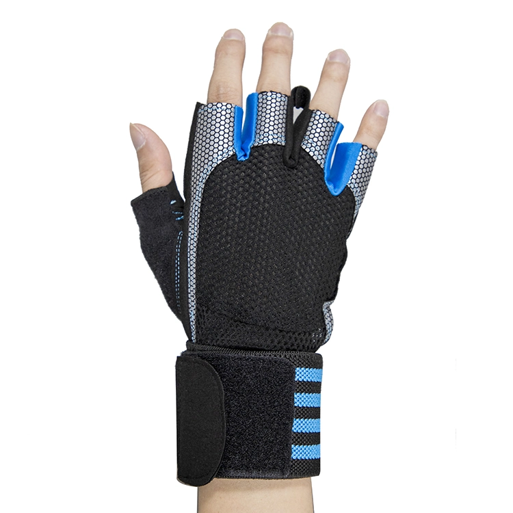 New Style Breathable and Anti-Skid Half Finger Fitness Weightlifting Riding Gloves