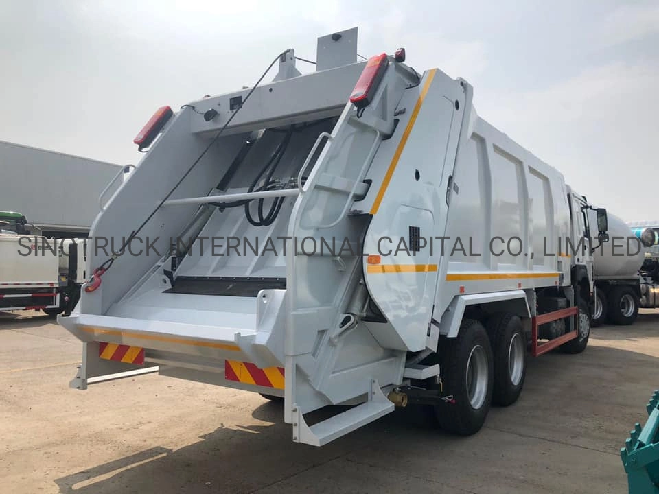 HOWO 6X4 Compression Garbage Truck 15cbm 25cbm