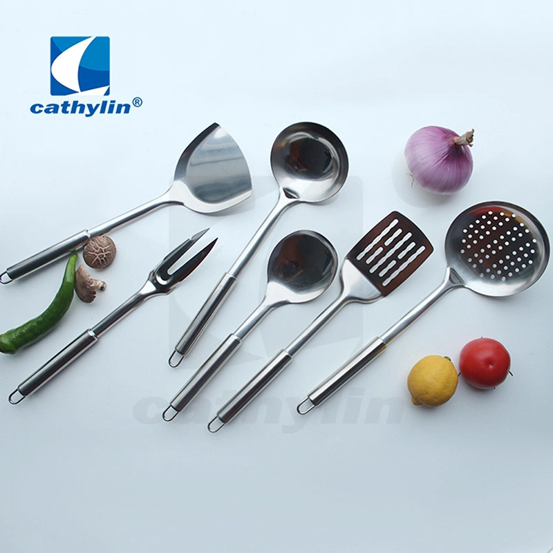 Best Selling Customized Logo Stainless Steel Cooking Tools Set, Kitchenware