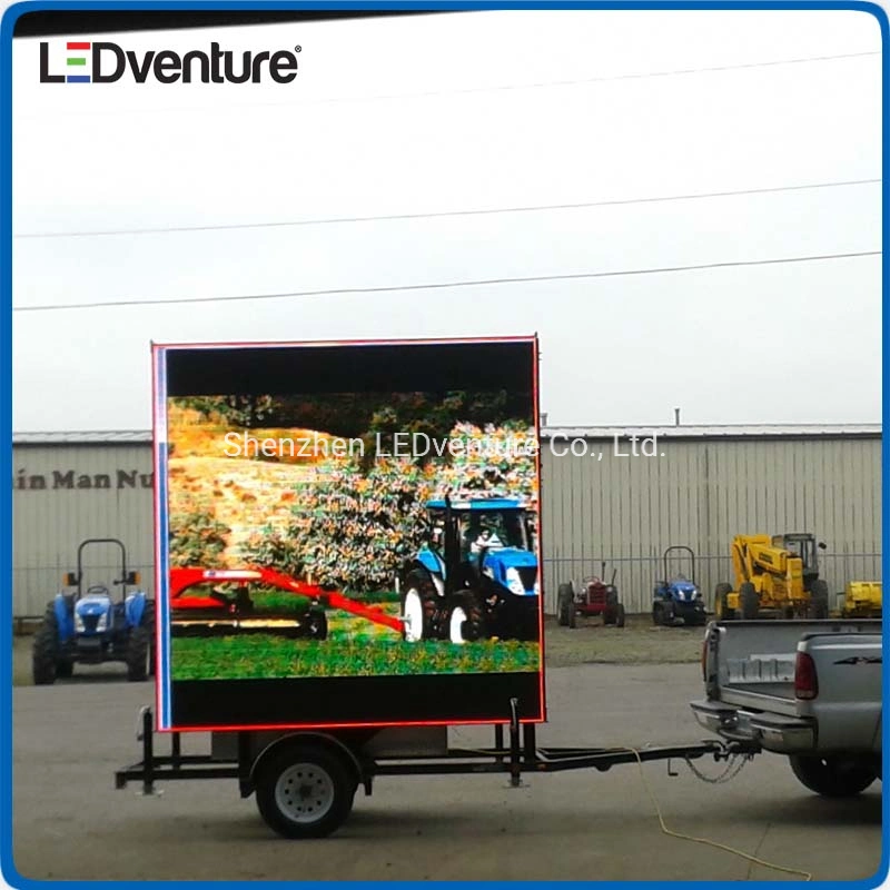 Outdoor Advertising P3 Full Color LED Clock Display Screen