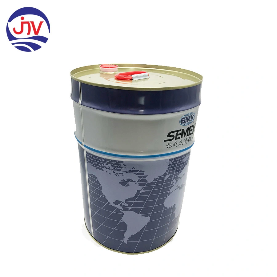Metal Drum Adhesive Pail Engine Oil Tin Can Thinner Cans