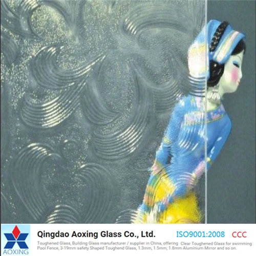 Wholesale/Supplier High quality/High cost performance  Patterned Glass for Shopping Malls