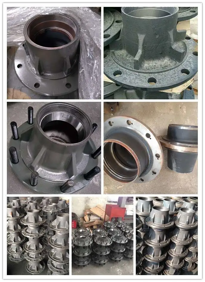 High quality/High cost performance  Semi Trailer Spare Parts Rear Wheel Hub Supllied by Factory