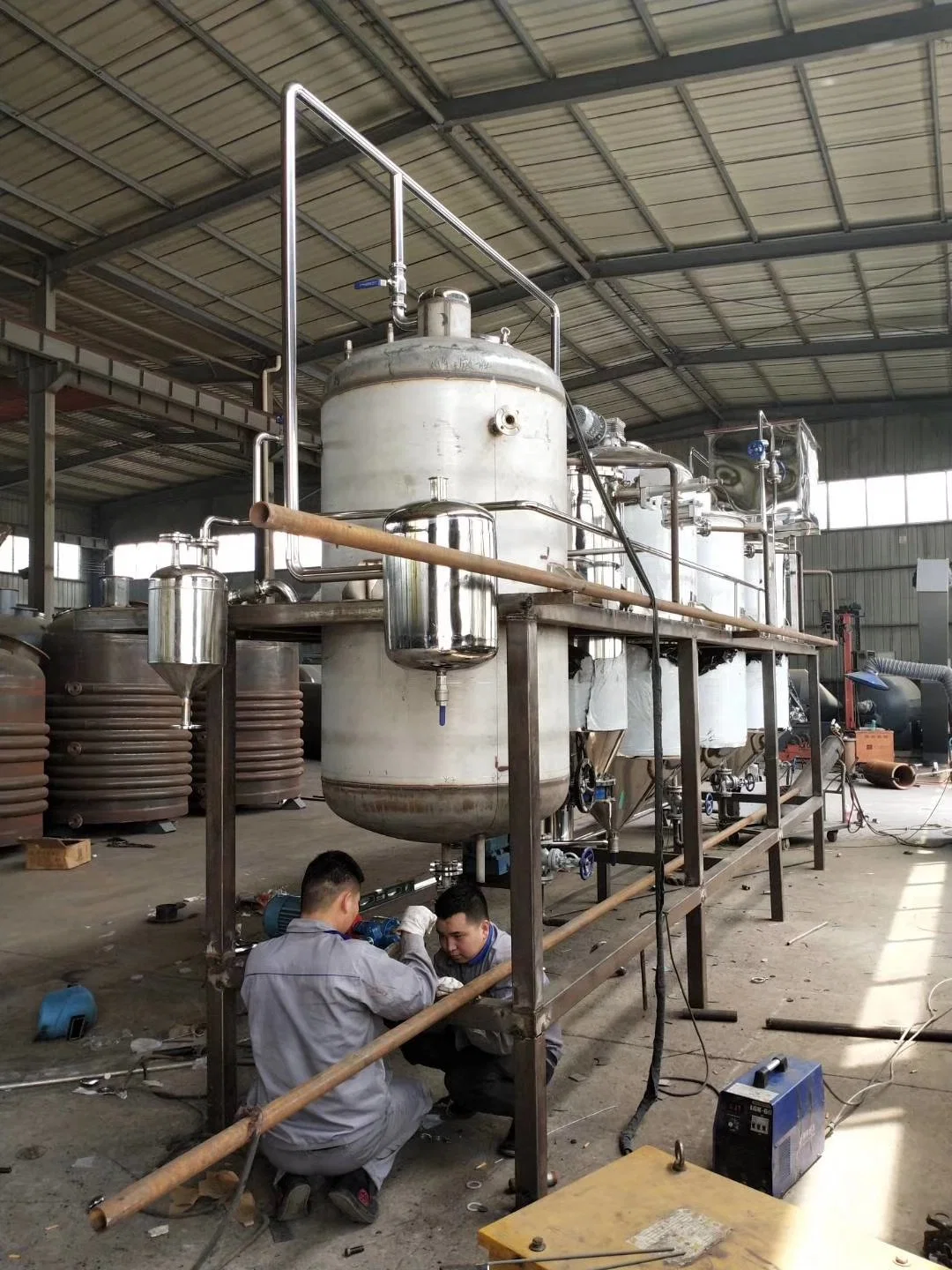 Cooking Oil Refining Machine Refinery Line Equipment