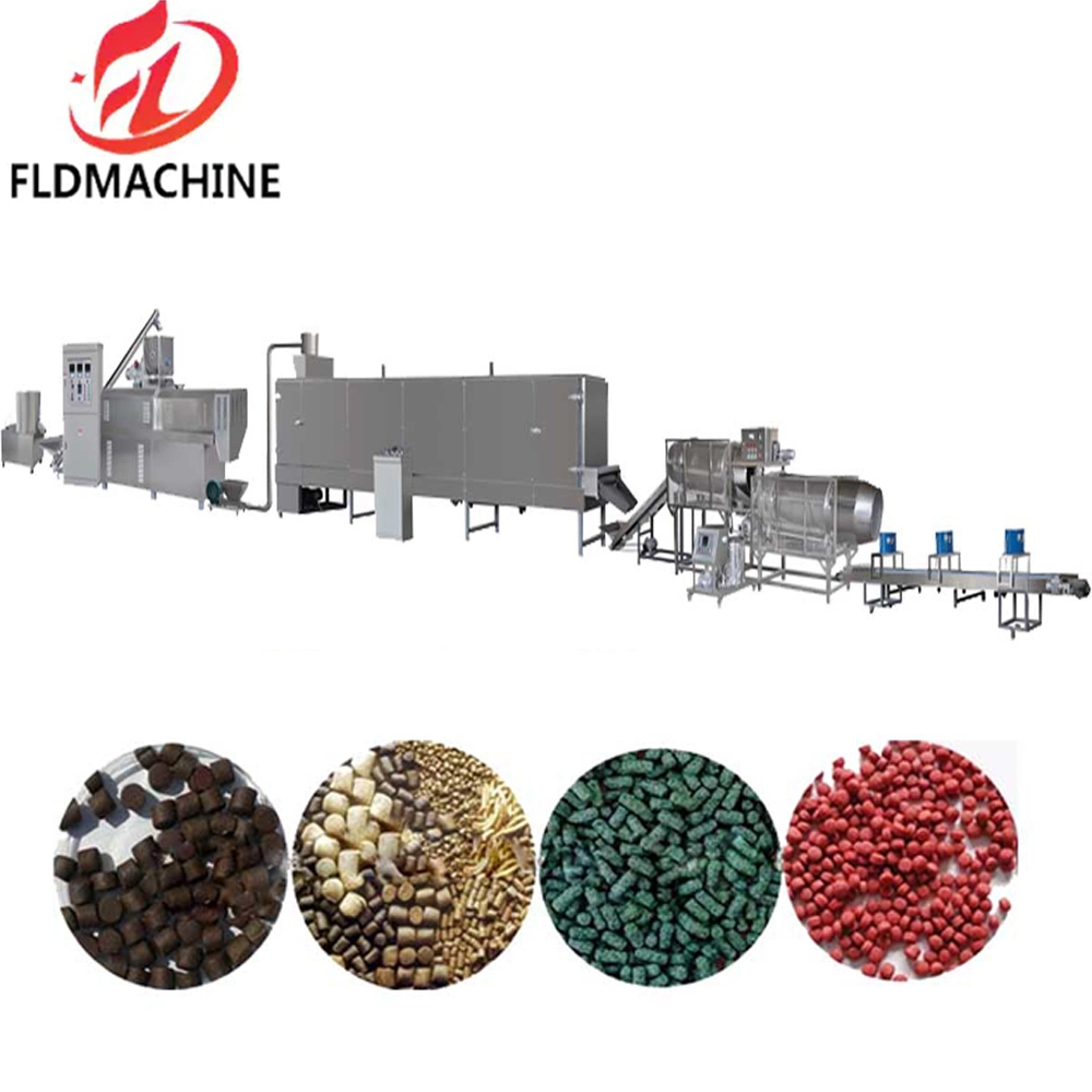 China Production Line Fish Feed Processing Machine