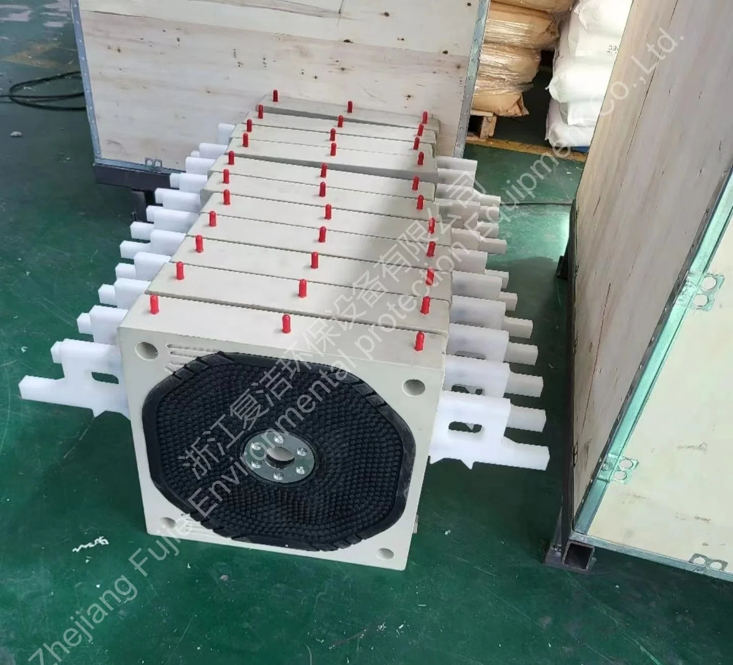 High quality/High cost performance  800-2000 Series Rubber Type Membrane Filter Plate for Sludge Dewatering