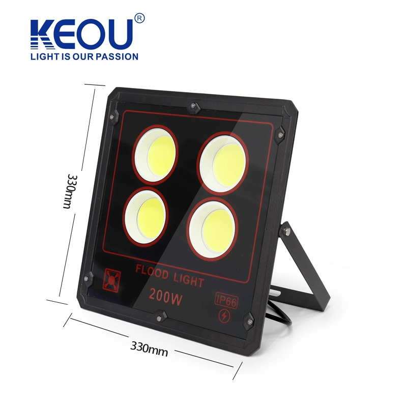 180 Degree Rotating Lighting Angle Outdoor Garden Playground Airport LED Flood Light 200W