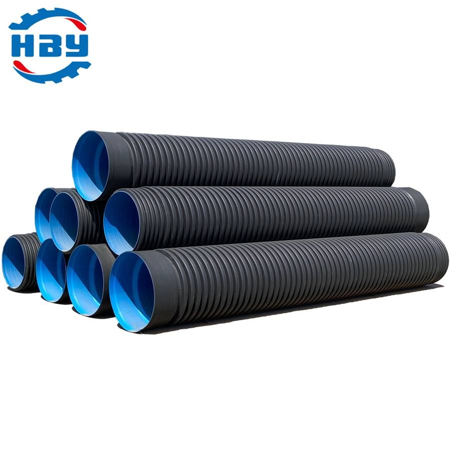 300mm HDPE Double Wall Corrugated Pipe for Building Drainage Wholesale/Supplier Price