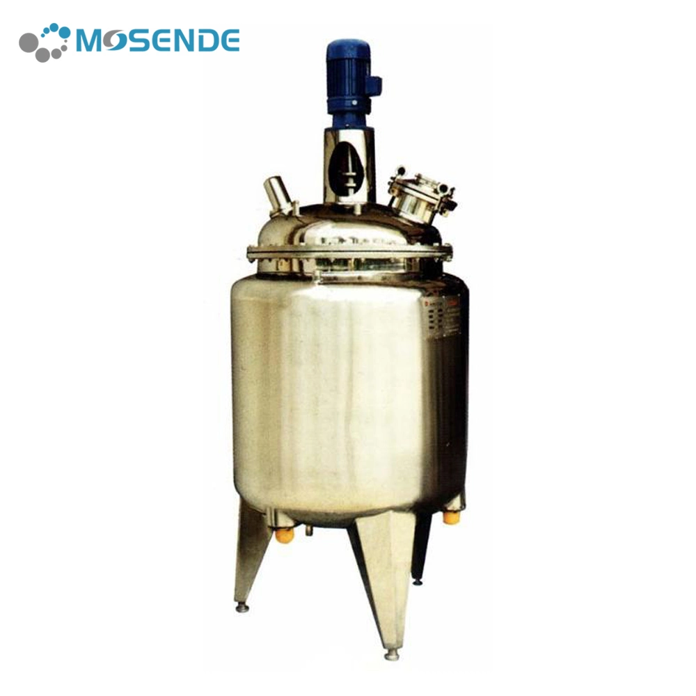 500L Industrial Alcohol Hand Sanitizer Tank Vacuum Emulsifying Mixer Machine Homogenizer