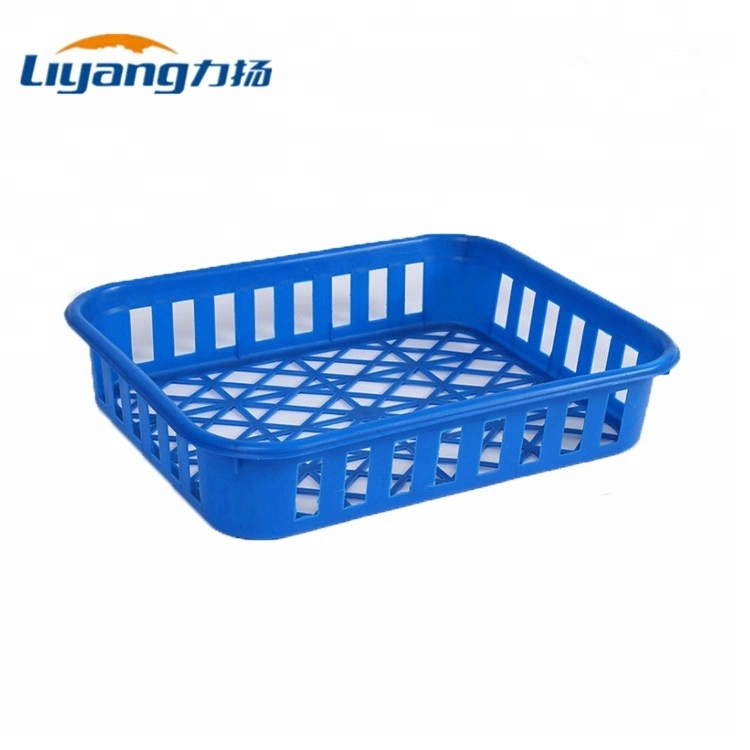 Wholesale/Supplier Rectangular Plastic Small Empty Fruit Vegetable Storage Bin Baskets Crates