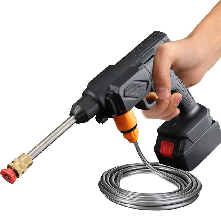 Cordless Portable High Pressure Electric Car Washer Gun