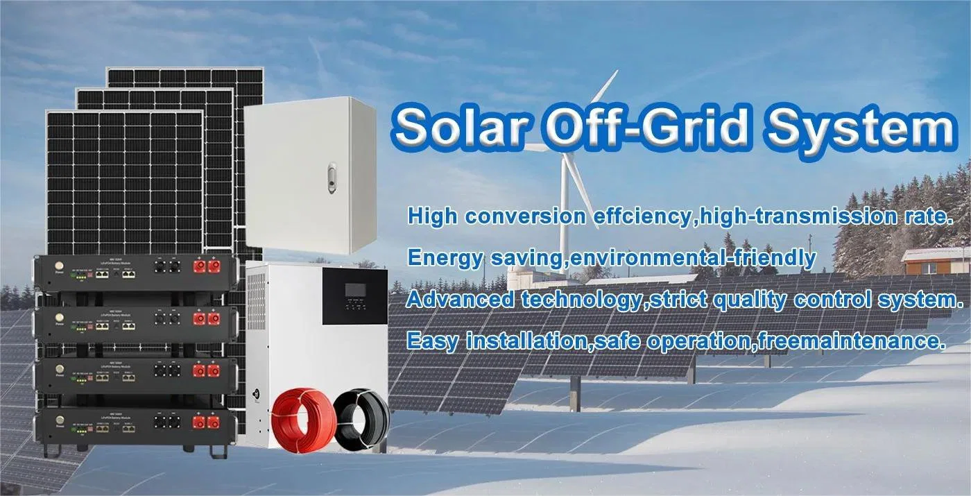 10kw/15kw/20kw/25kw off-Grid Photovoltaic Solar Panel Power/Energy System