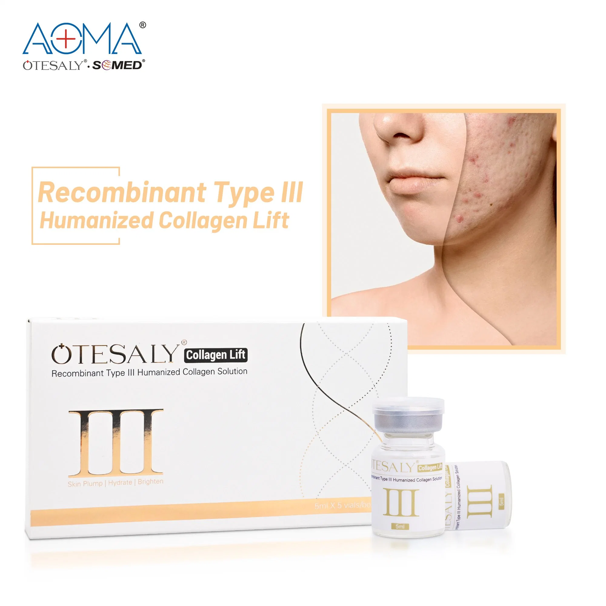 Beauty Salon Home Used Otesaly Wholesale/Supplier Price Skin Whitening Solution Otesaly Mesotherapy Serum for Age Spots Freckles Pigmentation