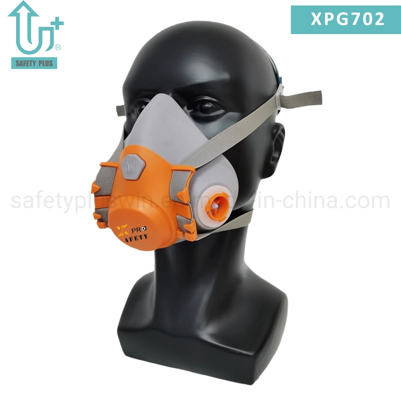 Custom Silicone Activated Filter Carbon Gas Protection Mask Reusable Particulate Chemical Respirator for Protective Respiratory