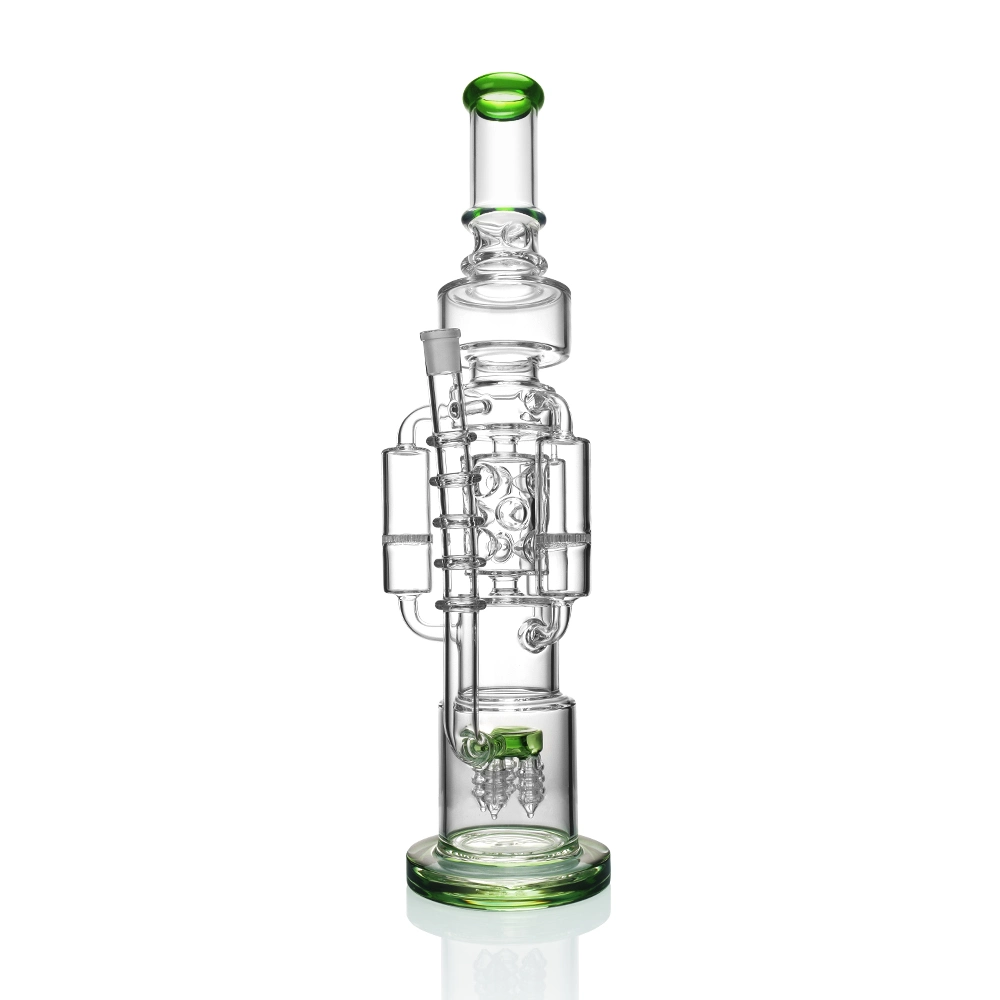 Sirui Glass Smoking Water Pipe 20 Inches Glass Water Smoking Pipe for Tobacco Use Big Straight Tube