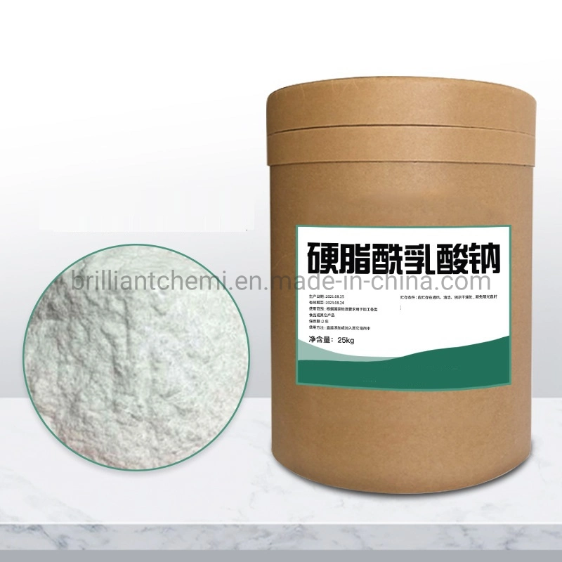 High Purity Food Grade E472e Sodium Stearoyl Lactylate (SSL) 99% Powder