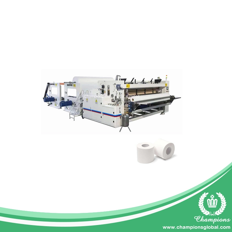 Machine de fabrication de papier hygiénique haute vitesse de 2800 mm.