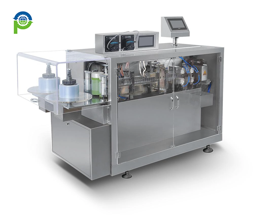 آلة تعبئة السوائل المعالجة الشفهية المشروبات البلاستيك التعبئة التلقائية التشكيل ماكينة منع التسرب