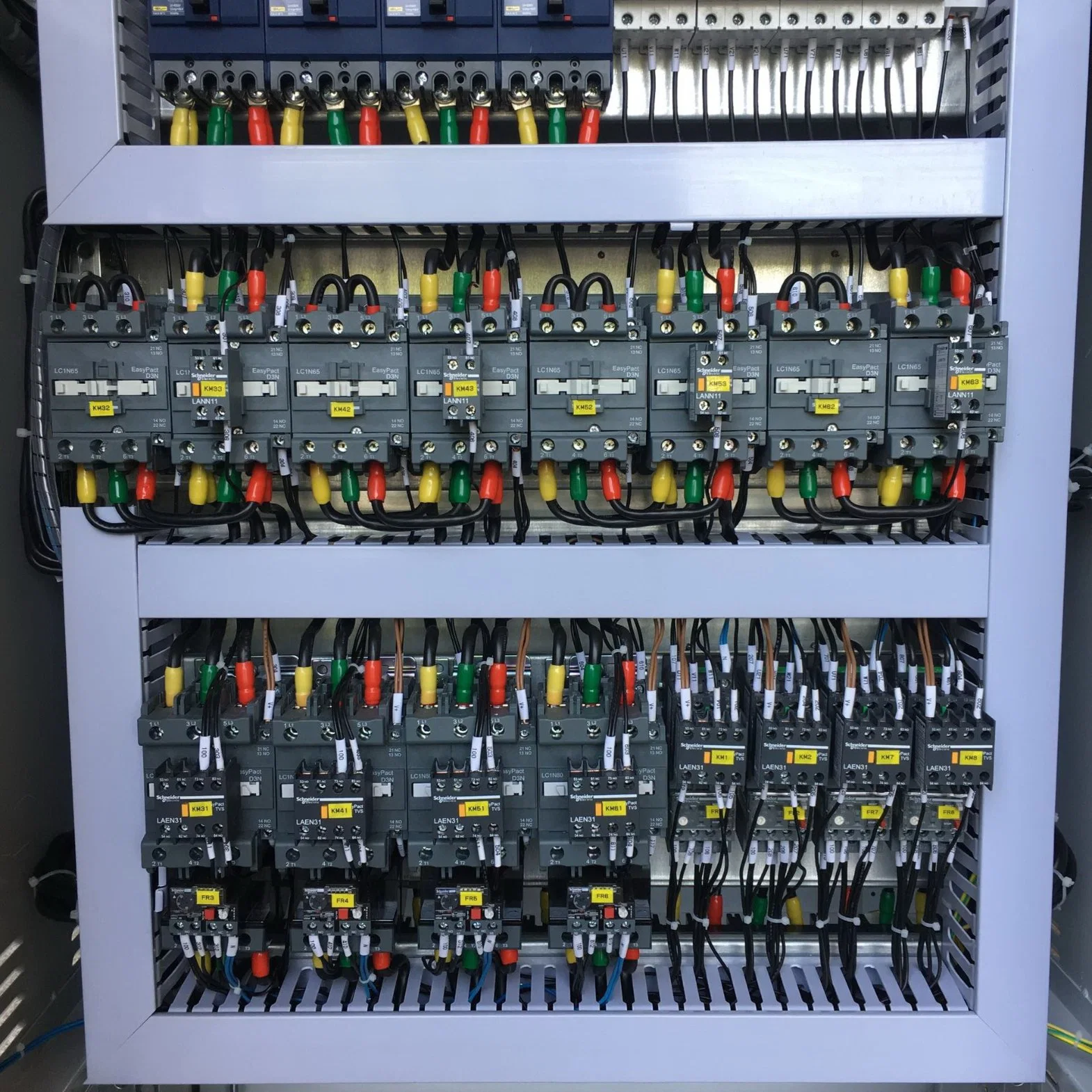 PLC Siemens S7 y Panel de control PLC de instrumentos con Remote I/P Panel de la caja de Control Industrial PLC