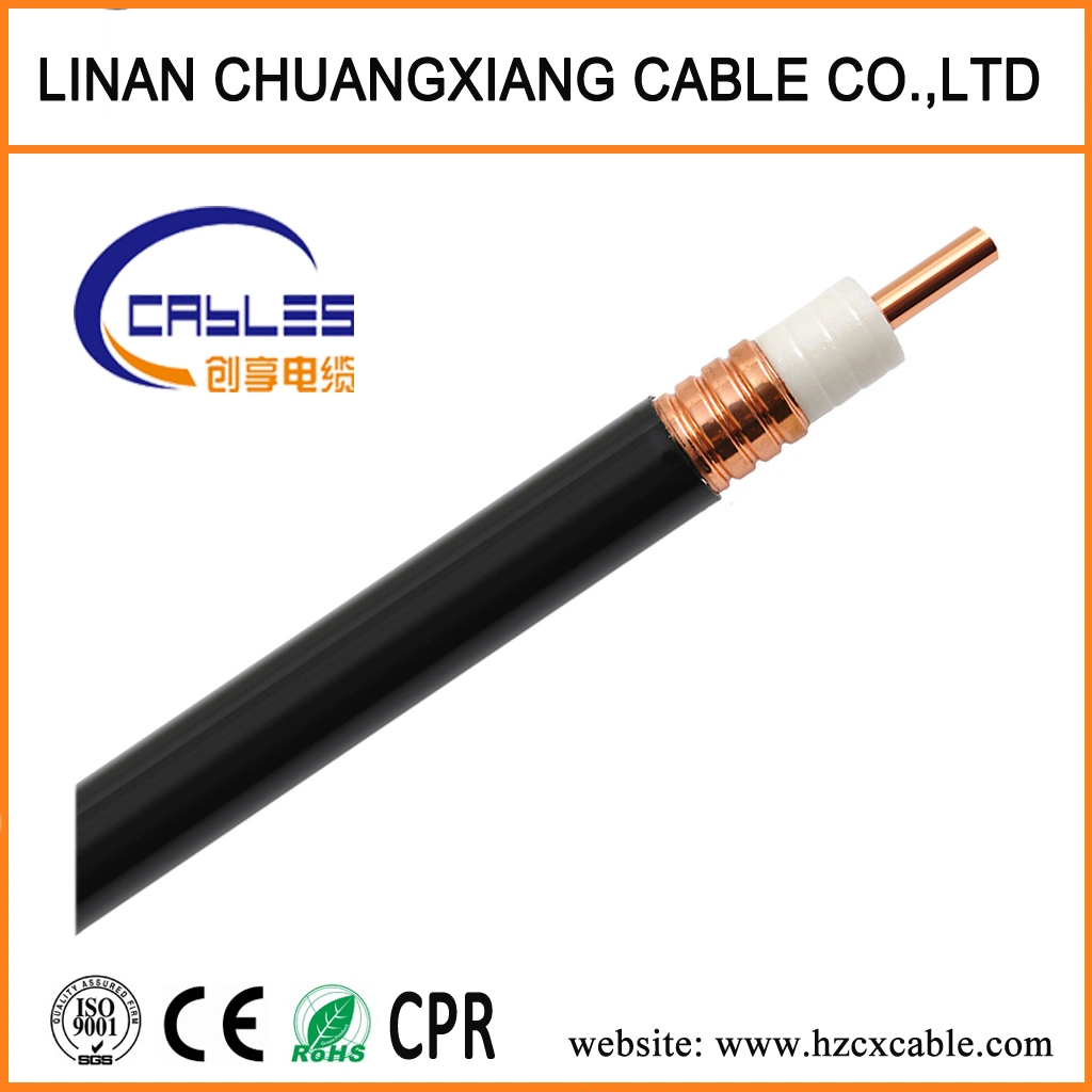 Communication Cable Coaxial Cable RG6 Cable Copper Wire CCTV/CATV for Satellite Systems TV Cable Data Cable Copper Clad Steel CCS /CCA