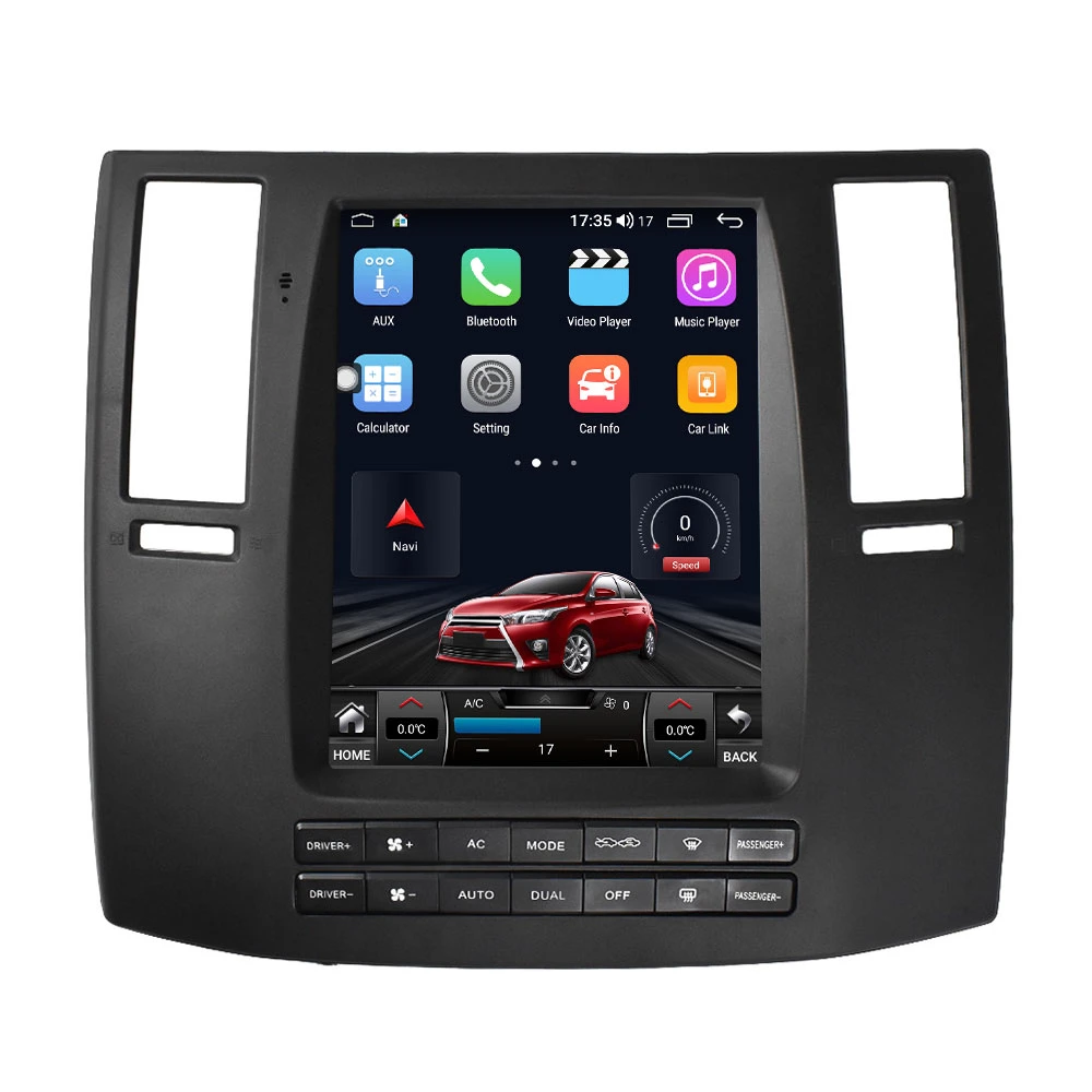 Full Touch Screen Android Car Radio Player for Infiniti Fx35 2008 2009 2010 2011 4+64 GB Wireless GPS Car Rear Camera View