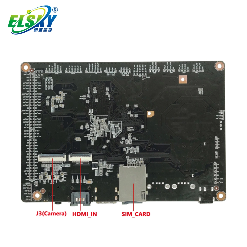 Elsky Ek8800 Placa Madre para Android Smart TV Box Apoyo Rockchip RK3288 CPU 2G/4G/8g/16g de RAM HD-Mi Edp Lvds USB 2.0 de 6*4*COM