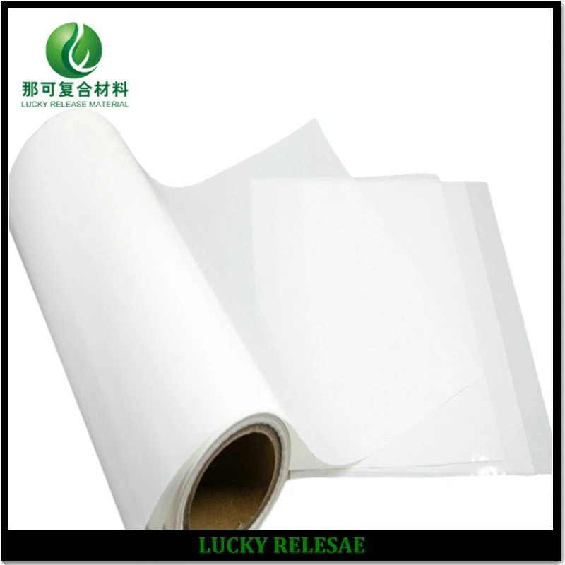 80GSM Semi Glossy Paper Anti- Freeze Adhesive 60GSM White Glassine Paper