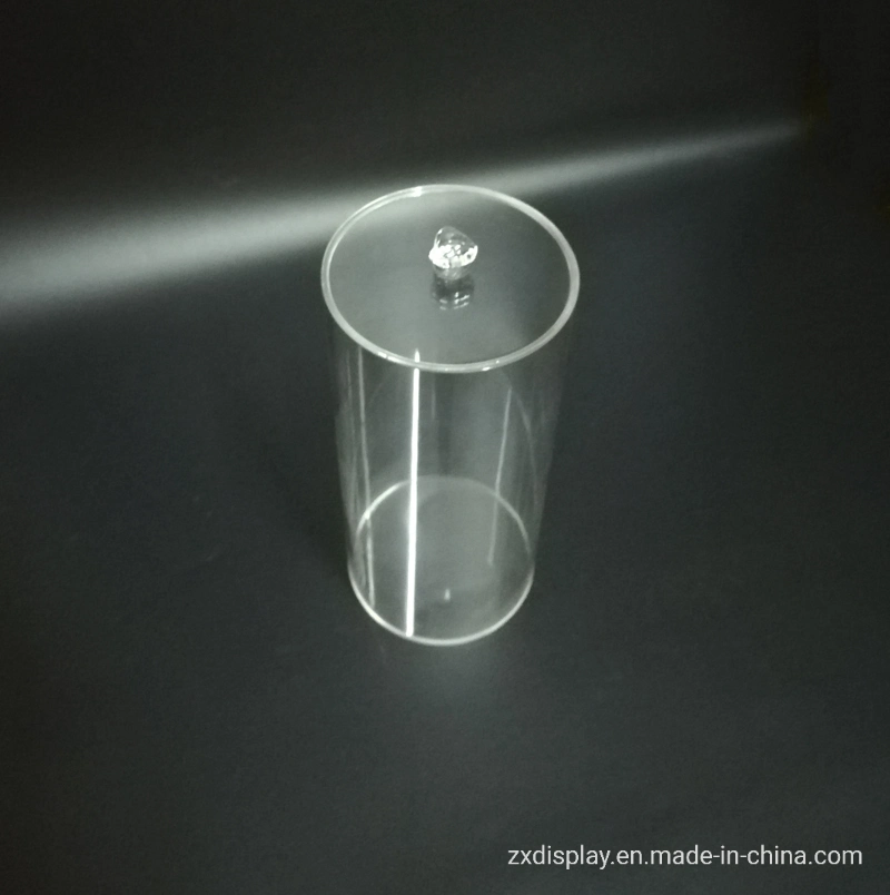 Clear FDA Grade Acrylic Plastic Coffee Beans Storage Jar Box