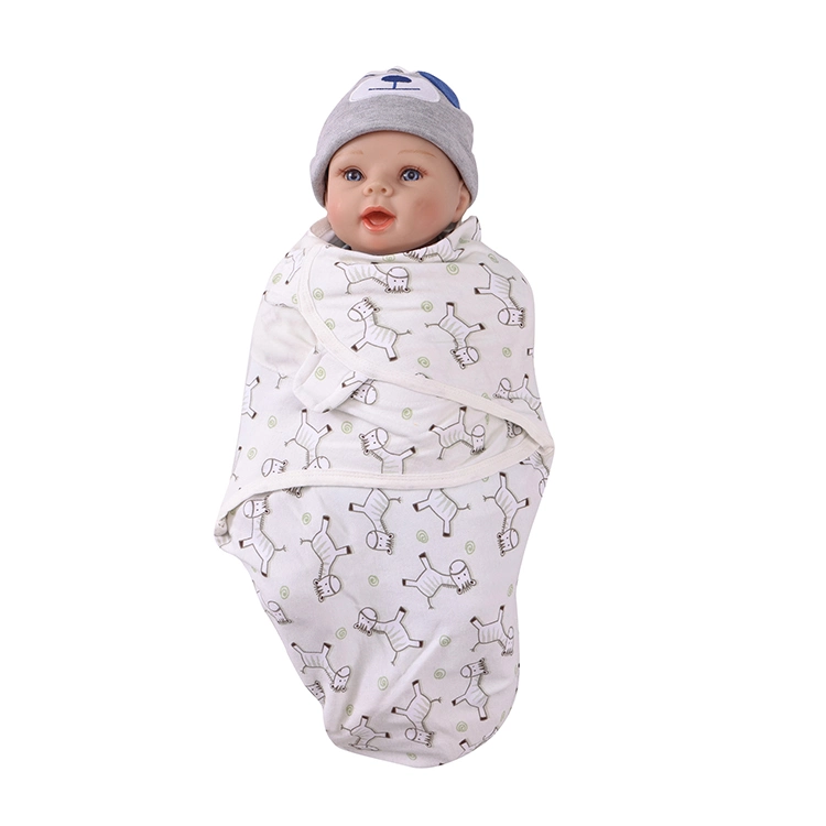 100% Cotton Unisex Muslin Wraps Exquisite Edging Baby Swaddle Wrap Blanket