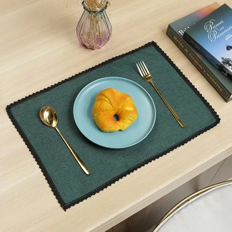 Heat-Resistant Place Mats Non-Slip Washable Table Mats Woven Placemat