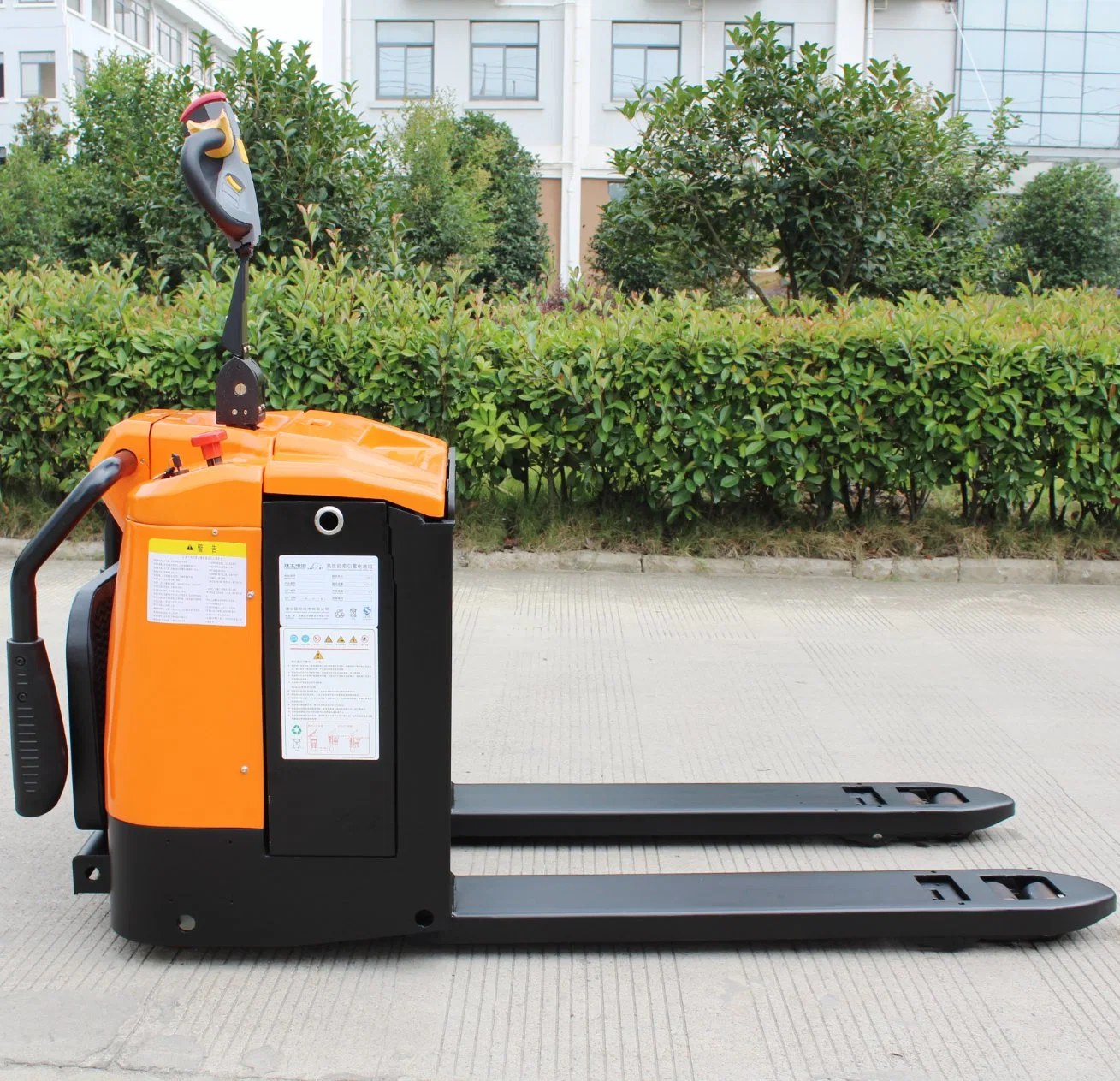 2 Ton 2t Cbd20 Electric Pallet Truck Full Electric Powered Pallet Truck Battery Operated with Ce ISO