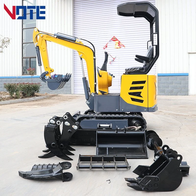 Chinese Cheap Micro Digger Machine New Mini Excavator Hydraulic Small Crawler Excavator for Sale 0.8 Ton to 6.5 Ton