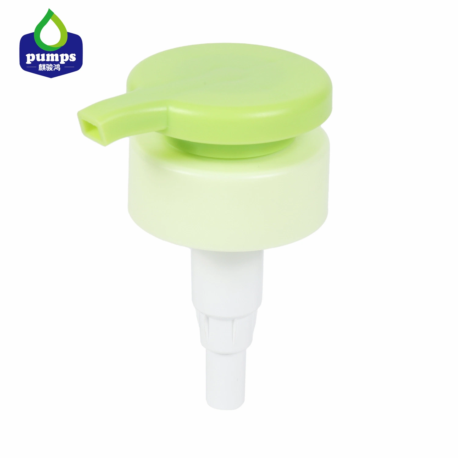 Light Green Color Round Shape Shampoo Pump
