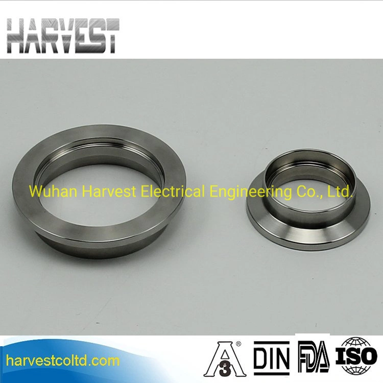 Socket Weld Vacuum Stainless Steel Round Flanges SUS304 Kf16 Socket Flange