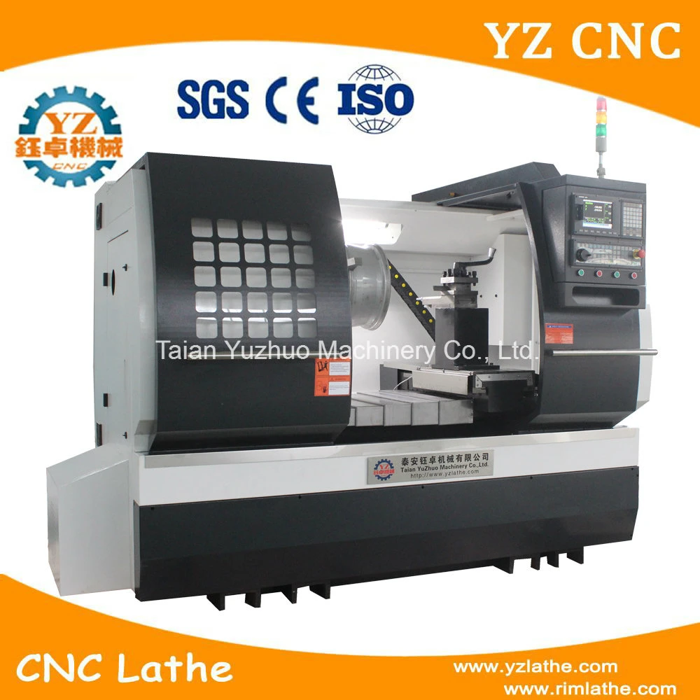 High Precision Wheel Polishing Machine Car Alloy Wheel Rim Repair CNC Lathe