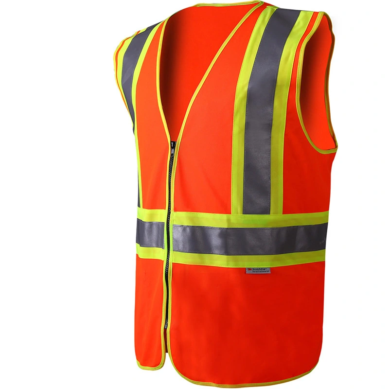 Hi Visibility Reflective Vest Africa Airport Traffic Roadway Warning Security Vest