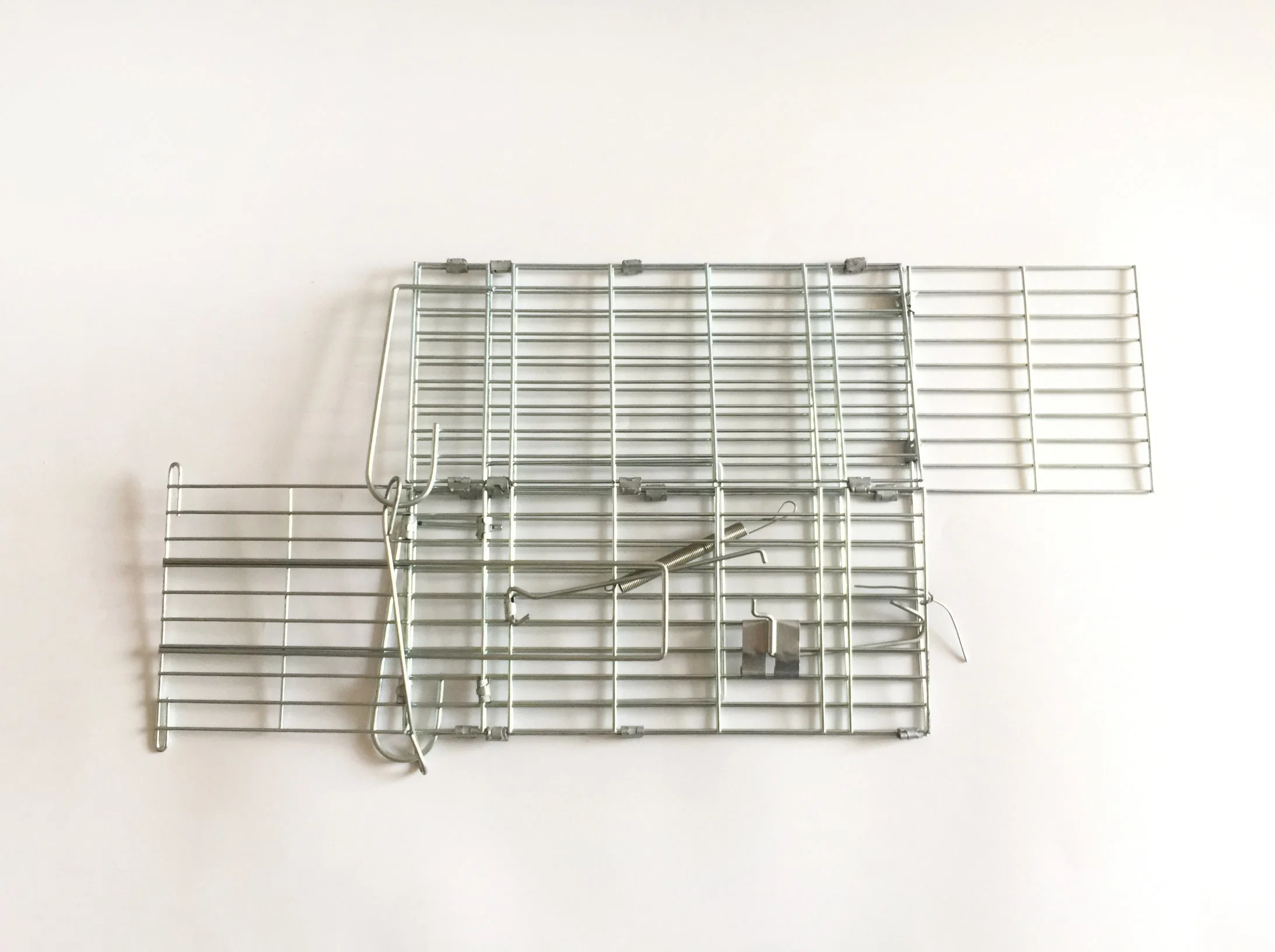 Humane Live Catch Mouse Metal Foldable Rat Animal Trap Cage