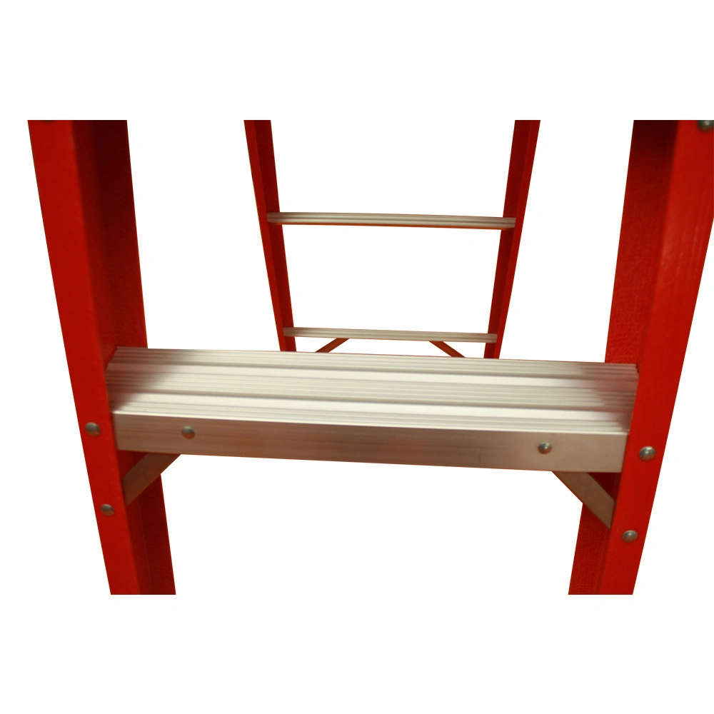 Wholesale/Supplier 3-12 Step Fiberglass Foldable A Shaped Platform Ladder with EN 131