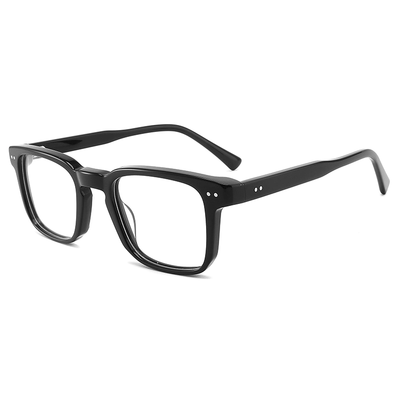 Lunettes de myopie Acétate Square et Rectangle lunettes de prescription Unisex RTS Cadre