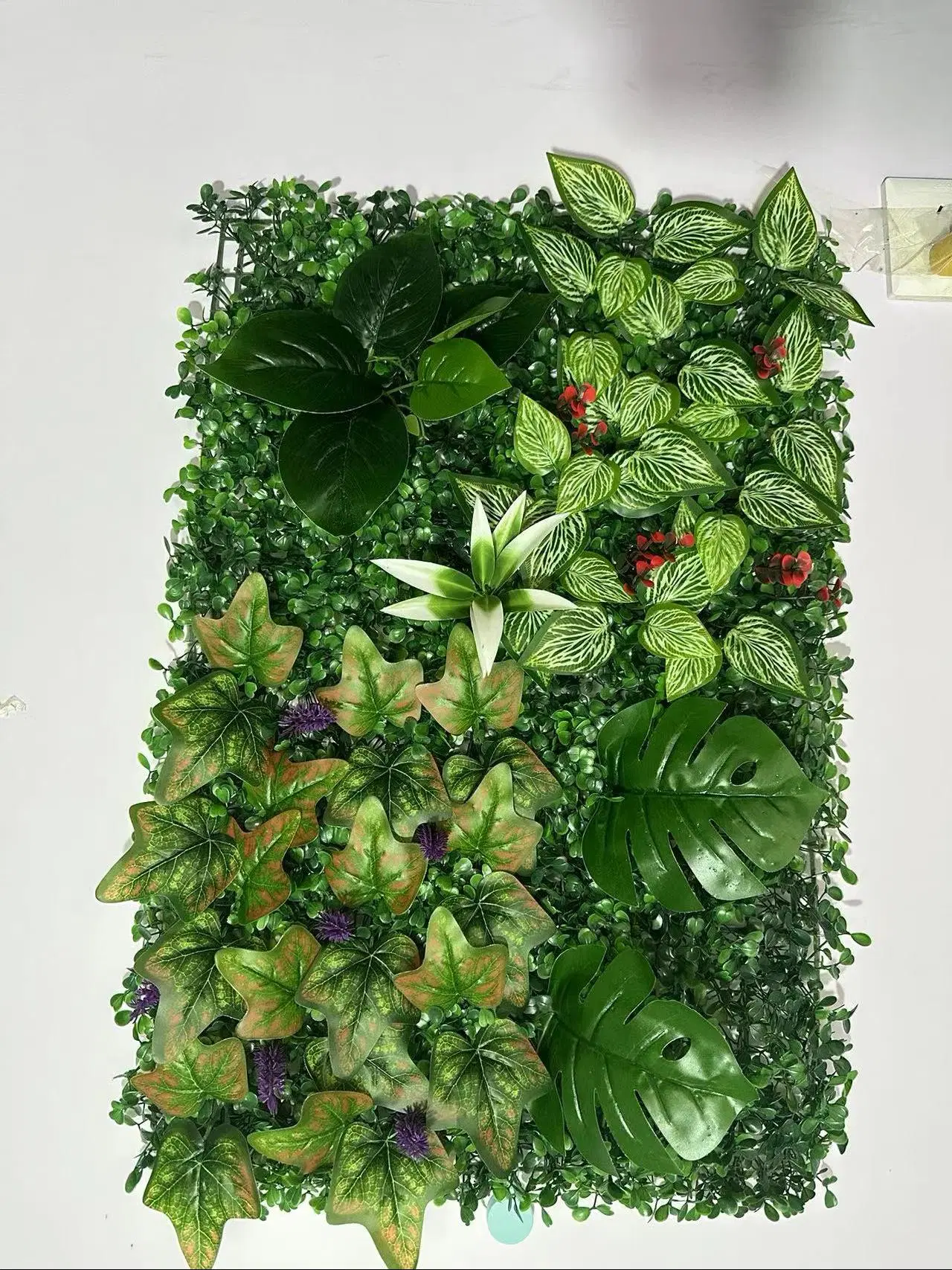 Outdoor-Einsatz IVY Faux Boxwood Datenschutz Grün Vertikal Garten Künstliche Graswand