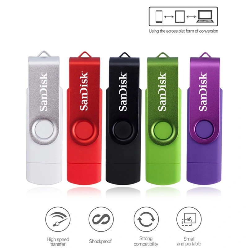 Android OTG and Computer Two-in-One 8GB 64GB 32GB 16GB 128GB 256GB USB 2.0 OTG USB Flash Drive Pendrive